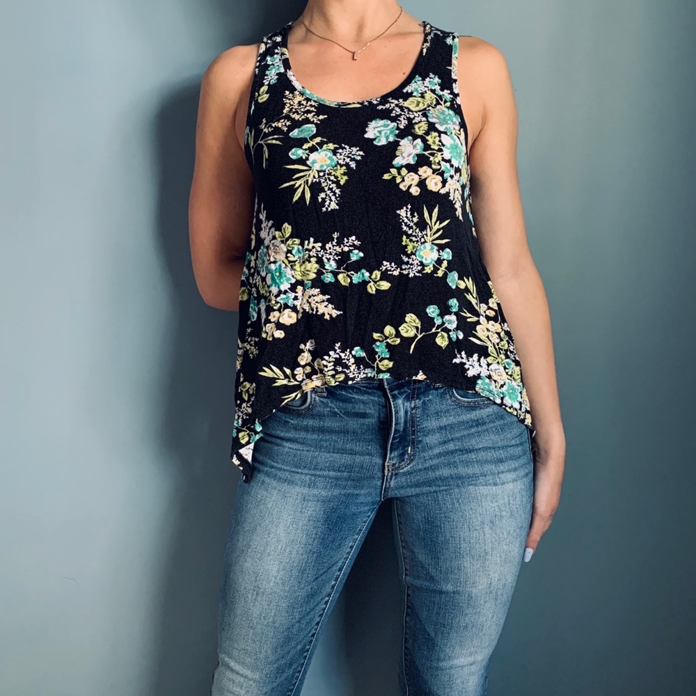 Floral Crop Top